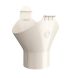 Lindab Steel Gutter Outlet 87mm - 125mm Antique White
