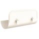 Lindab Steel Gutter Straight Overflow Protector - 150mm Antique White