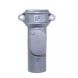Cast Iron Round Downpipe Eared Access Pipe - 65mm Primed
