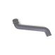 Cast Iron Round Downpipe Offset - 457mm Projection 65mm Primed