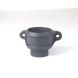 Cast Iron Round Downpipe Eared Loose Socket with Spigot - 65mm Primed