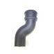 Cast Iron Round Downpipe Offset - 75mm Projection 100mm Primed