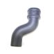 Cast Iron Round Downpipe Offset - 115mm Projection 100mm Primed