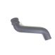 Cast Iron Round Downpipe Offset - 305mm Projection 100mm Primed
