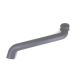 Cast Iron Round Downpipe Offset - 533mm Projection 100mm Primed