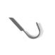 Cast Iron Round Steel Holdfast - 100mm Primed