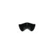 FloPlast Deepflow/ Hi-Cap Gutter Angle - 90 Degree x 115mm x 75mm Black