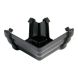 FloPlast Cast Iron Effect Ogee Gutter External Angle - 90 Degree x 110mm x 80mm