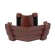 FloPlast Ogee Gutter External Angle - 135 Degree x 110mm x 80mm Brown