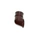 FloPlast Round Downpipe Shoe - 68mm Brown