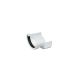 FloPlast PVC Half Round to Cast Iron Ogee Left Hand Gutter Adaptor - White