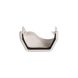 FloPlast PVC Square to Cast Iron Ogee Right Hand Guter Adaptor - White