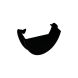 FloPlast Deepflow/ Hi-Cap Gutter External Stopend - 115mm x 75mm Black