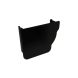 FloPlast Ogee Gutter Internal Stopend Left Hand - 110mm x 80mm Black