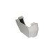 FloPlast Square Gutter External Stopend - 114mm White