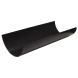 FloPlast Half Round Gutter - 112mm x 3mtr Black