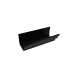 FloPlast Ogee Gutter - 110mm x 80mm x 4mtr Black