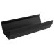 FloPlast Square Gutter - 114mm x 4mtr Black