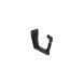 FloPlast Ogee Gutter Fascia Bracket - 110mm x 80mm Black