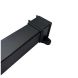 FloPlast Cast Iron Effect Square Downpipe Socketed With Ears - 65mm x 2.5mtr