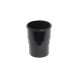FloPlast Round Downpipe Socket - 68mm Black