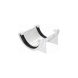 FloPlast Half Round Gutter Union Bracket - 112mm White