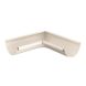 Lindab Steel Gutter Internal Angle 90 - 100mm Antique White