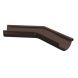 Lindab Steel Gutter External Angle 135 - 100mm Coffee Brown