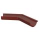 Lindab Steel Gutter External Angle 135 - 150mm Dark Red