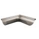 Lindab Magestic Steel Gutter External Angle 90 - 150mm Galvanised