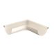 Lindab Steel Gutter External Angle 90 - 150mm Antique White
