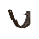 Lindab Steel Gutter Adjustable Fascia Bracket - 125mm Brown