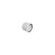 FloPlast Ring Seal Soil Coupling Single Socket - 110mm White