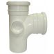FloPlast Ring Seal Soil Branch - 92.5 Degree x 110mm White