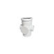 FloPlast Ring Seal Soil Access Pipe Single Socket - 110mm White