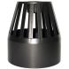 FloPlast Ring Seal Soil Vent Terminal - 110mm Cast Iron Effect
