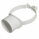 FloPlast Solvent Weld Soil Strap Boss - 110mm White