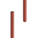 Lindab Steel Downpipe - 120mm x 3mtr Tile Red