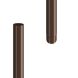 Lindab Steel Downpipe - 75mm x 3mtr Brown