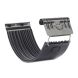 Galeco Steel Gutter Union - 120mm Black