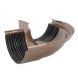 Galeco Steel Gutter External Angle - 90 Degree x 135mm Copper Effect