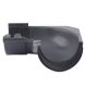 Galeco Steel Gutter Internal Angle - 90 Degree x 135mm Graphite Grey