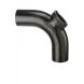 Push Fit Cast Iron Soil Long Radius Access Bend - 92.5 Degree x 100mm
