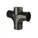 Push Fit Cast Iron Soil Double Branch - 92.5 Degree x 100mm
