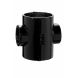 Push Fit Cast Iron Soil Double Boss Pipe Opposite - 100mm
