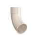 Lindab Steel Downpipe Shoe - 100mm Antique White
