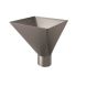 Lindab Magestic Steel Large Water Hopper - 75mm Galvanised
