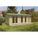 Blakedown Log Cabin - Felt Shingle Underlay Double Glazed - 6000mm x 4000m