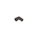 FloPlast Push Fit Waste Bend Swivel - 90 Degree x 32mm Black