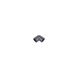 FloPlast Solvent Weld Waste Bend Knuckle - 90 Degree x 50mm Grey